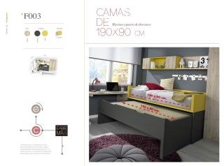 Dormitorio juvenil F003