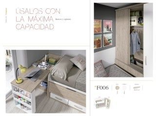 Dormitorio juvenil F006