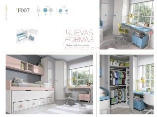 Dormitorio juvenil F007