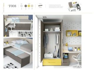 Dormitorio juvenil F008
