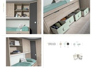 Dormitorio juvenil F010