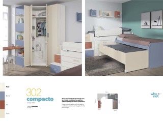 Dormitorio juvenil 302
